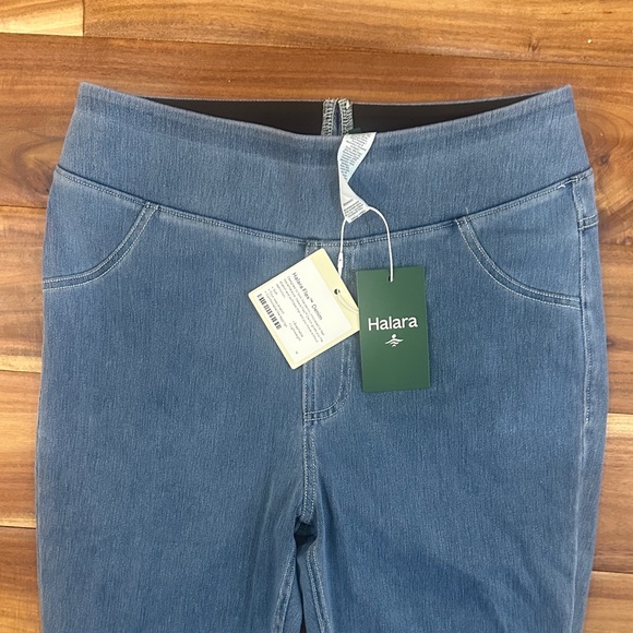 HALARA Women's Slate Blue Comfort Jeggings - Picture 2 of 7